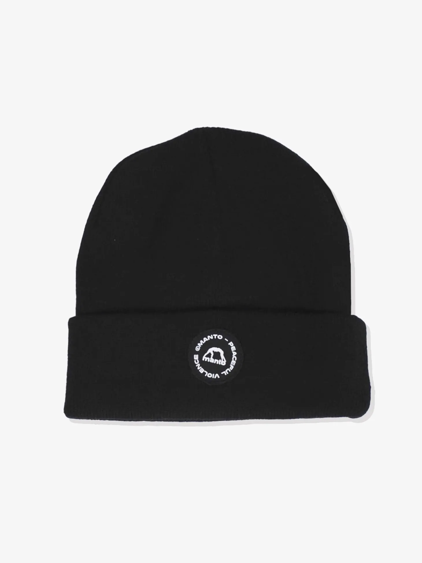 MANTO beanie CIRCLE schwarz