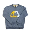 MANTO crewneck LOGO 2.0 melange