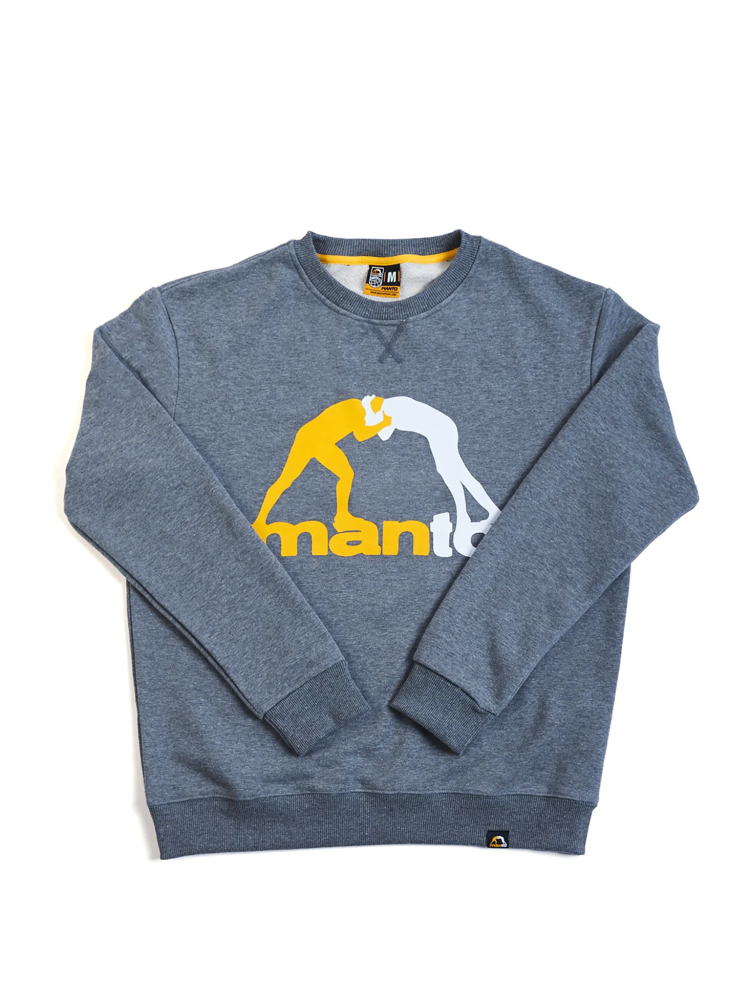 MANTO crewneck LOGO 2.0 melange