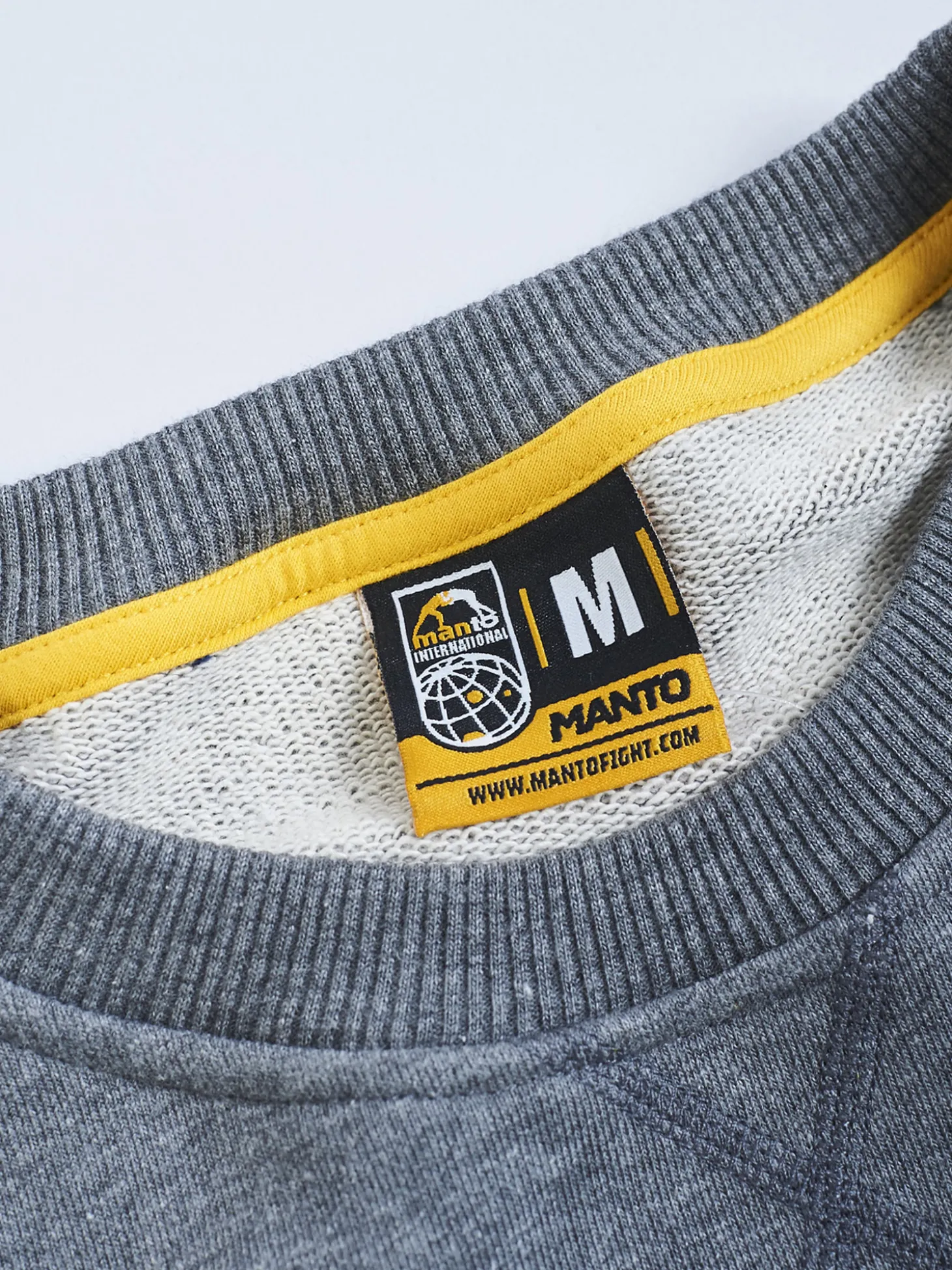 MANTO crewneck LOGO 2.0 melange