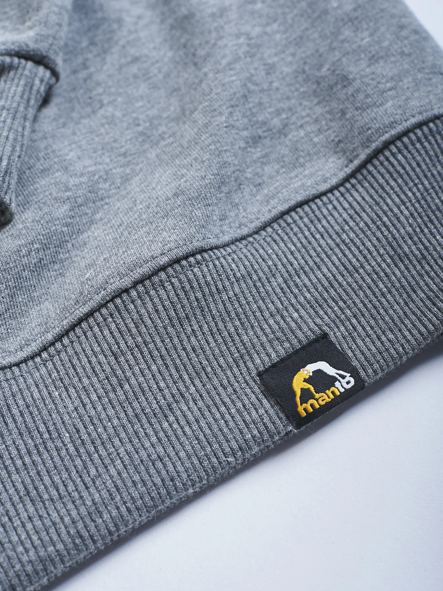 MANTO crewneck LOGO 2.0 melange