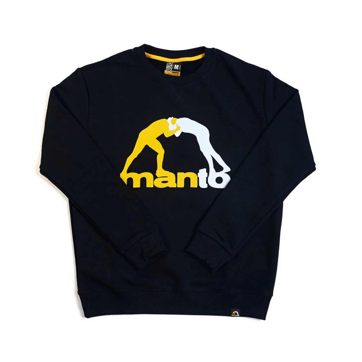 MANTO crewneck LOGO 2.0 schwarz