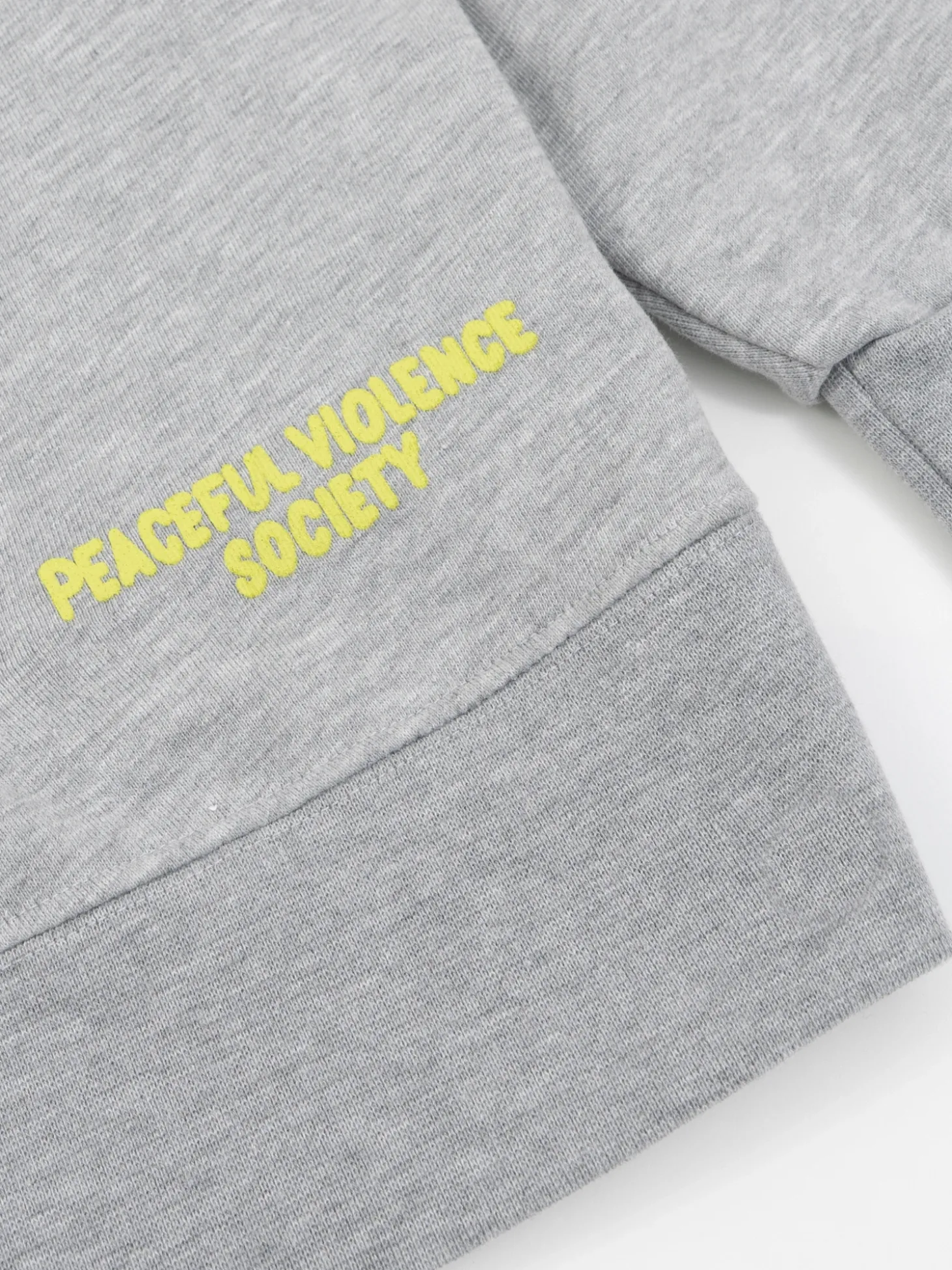 MANTO crewneck SOCIETY heather gray