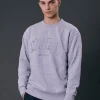 MANTO crewneck VARSITY  grau