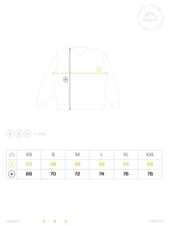 MANTO crewneck VARSITY grau