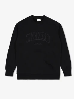 MANTO crewneck VARSITY schwarz