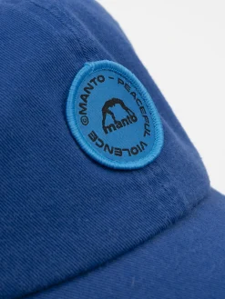 MANTO dad cap CIRCLE blau