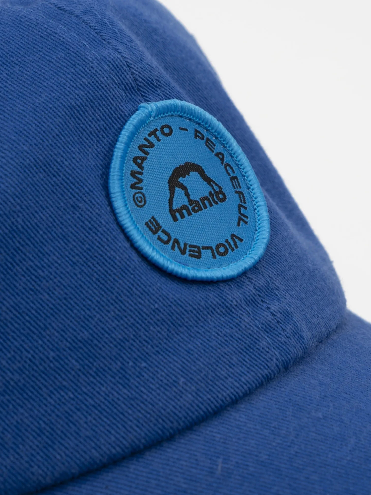 MANTO dad cap CIRCLE blau