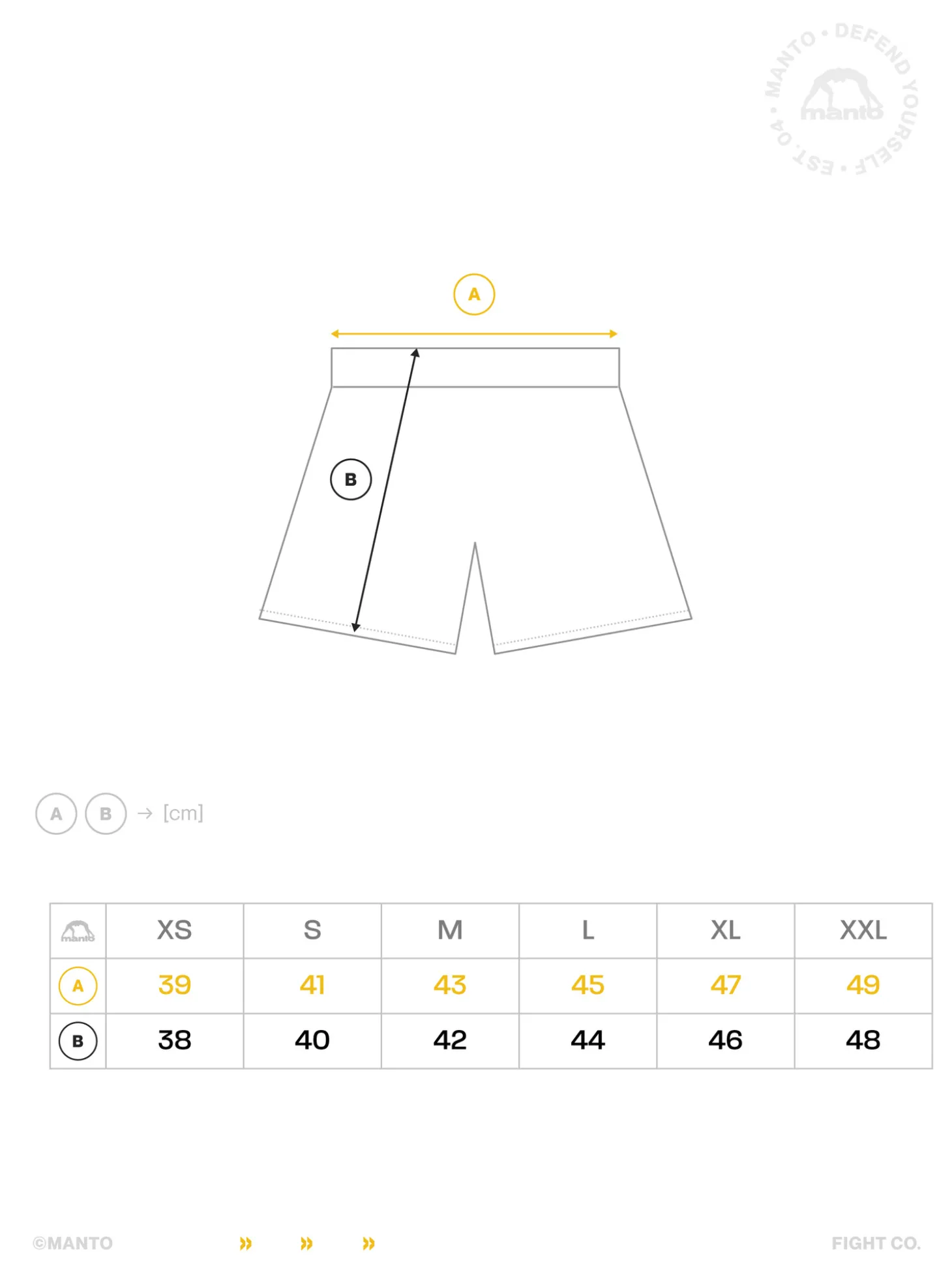 MANTO fight shorts ATOMIC grun