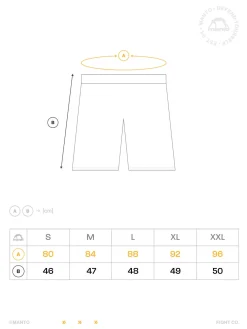 MANTO fight shorts FLOW schwarz