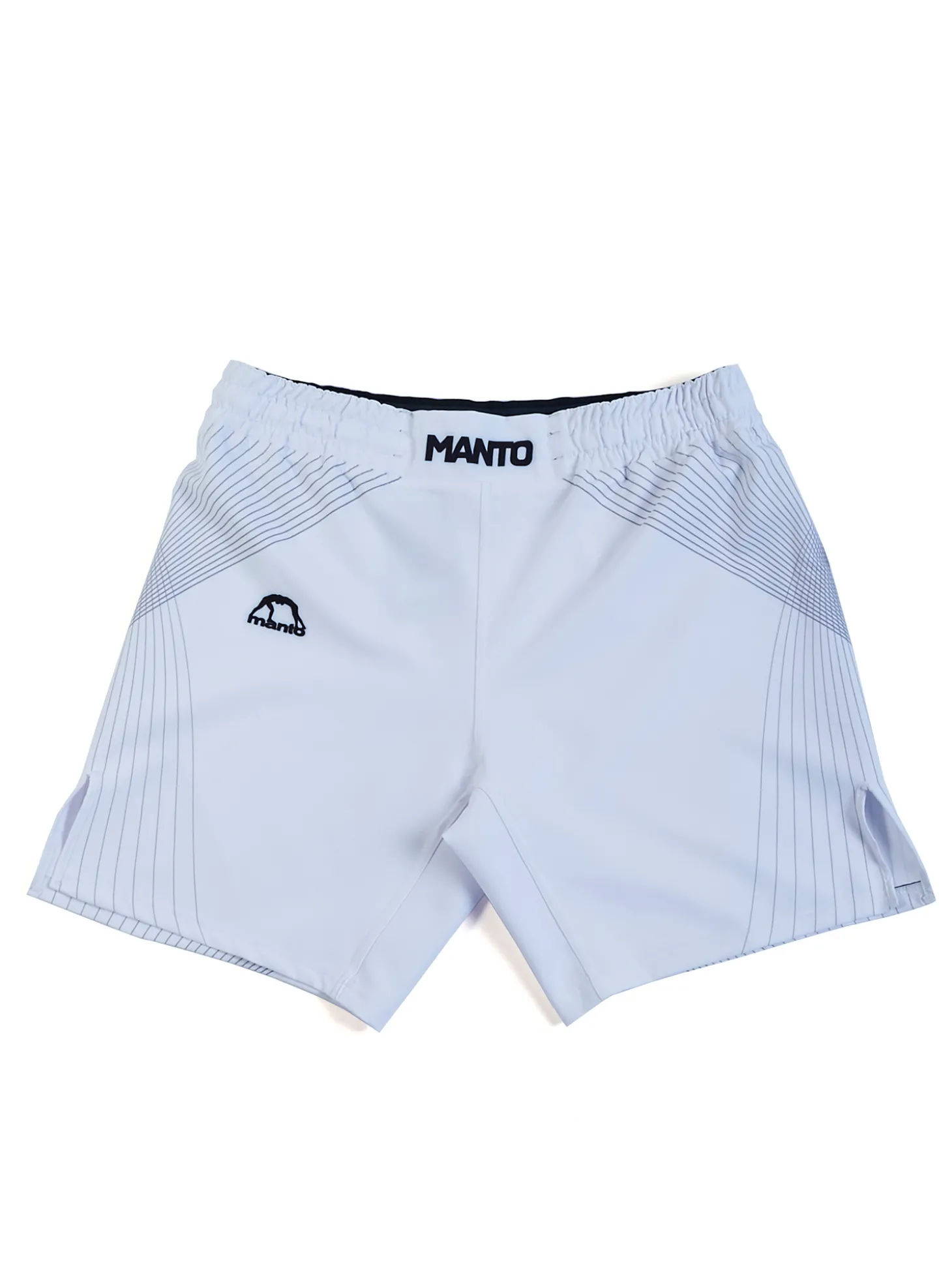 MANTO fight shorts FLOW weiss