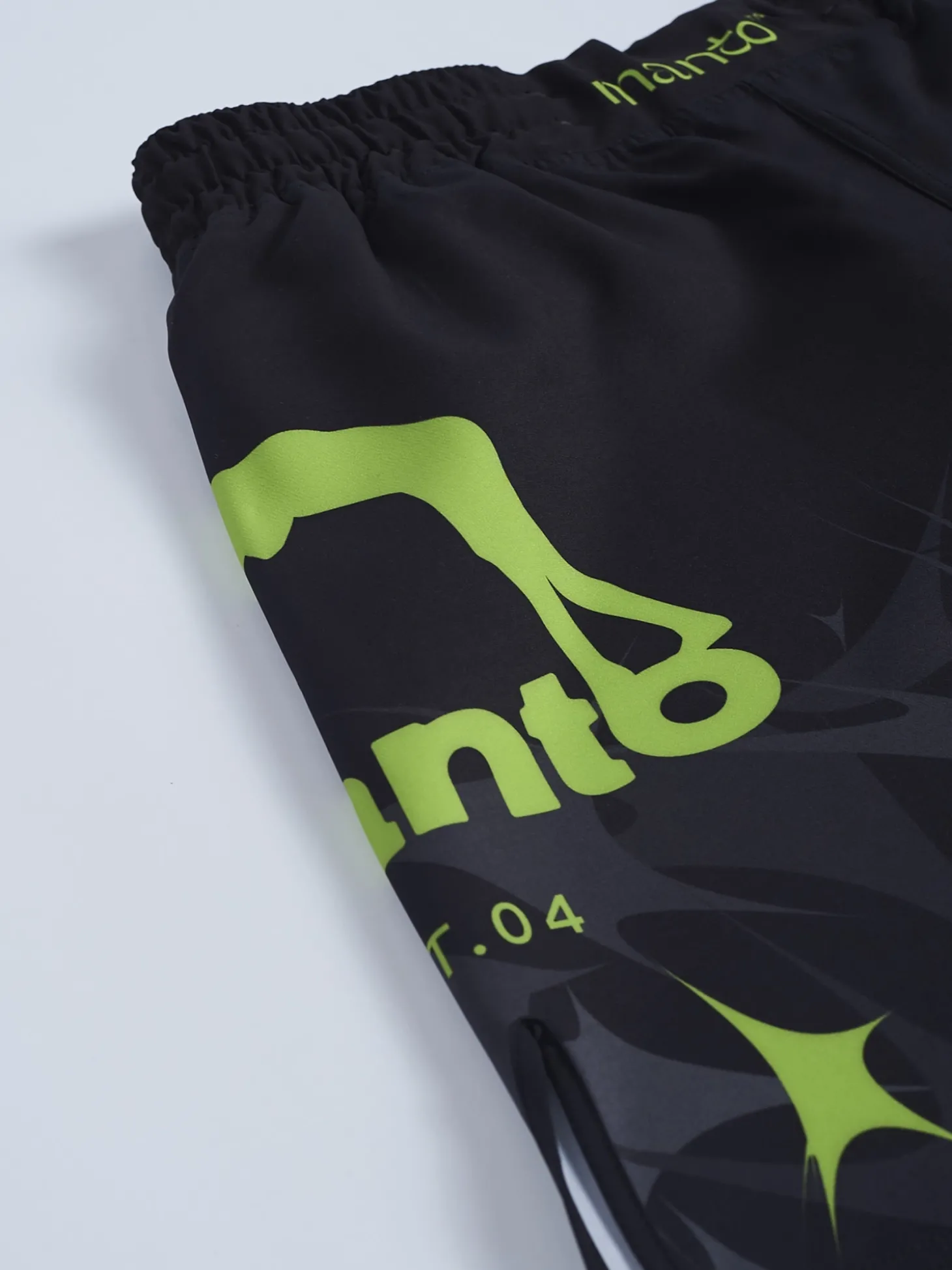 MANTO fight shorts TERRA schwarz