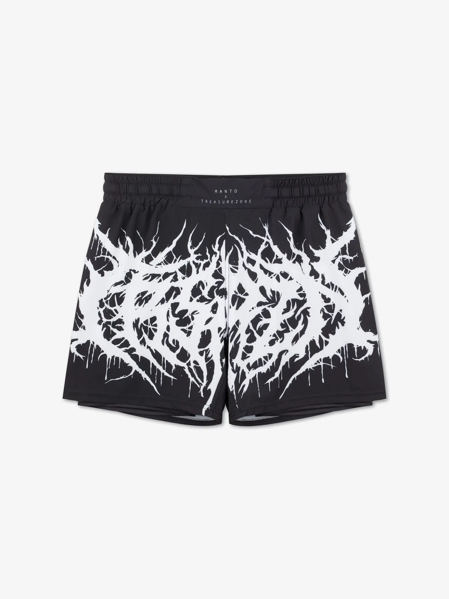 MANTO fight shorts TREASURE ZONE schwarz