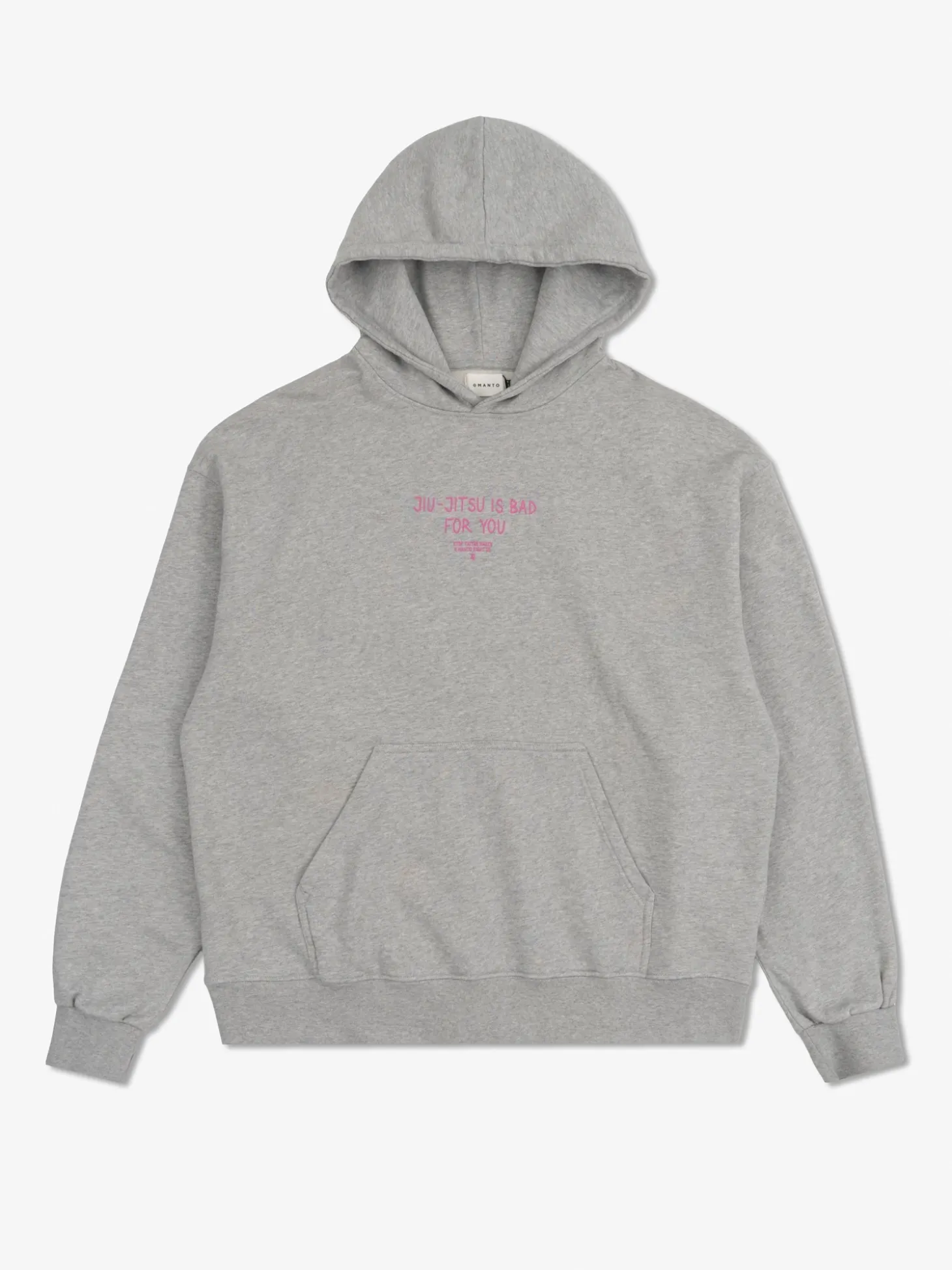 MANTO hoodie BALACLAVA OVERSIZE melange
