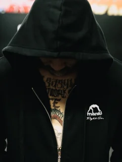 MANTO hoodie FIGHT COMPANY schwarz