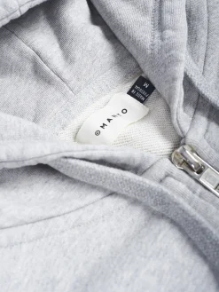 MANTO hoodie FIGHT COMPANY heather gray