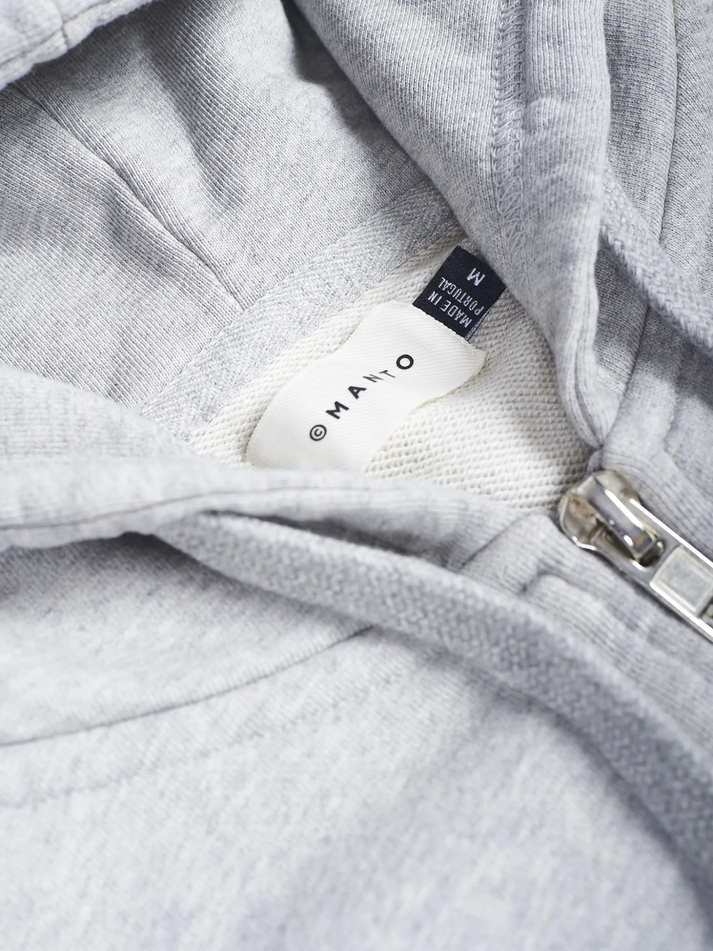 MANTO hoodie FIGHT COMPANY heather gray