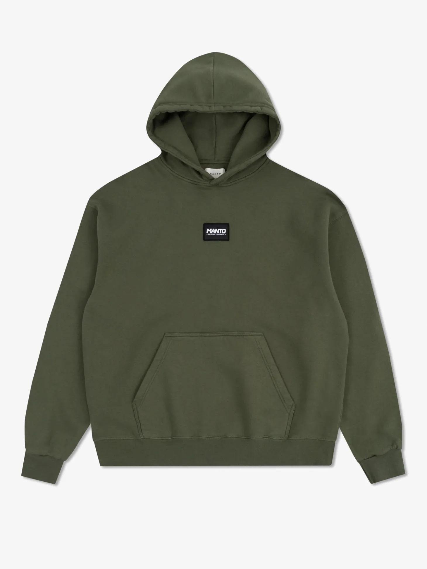 MANTO hoodie LABEL 25 OVERSIZE khaki