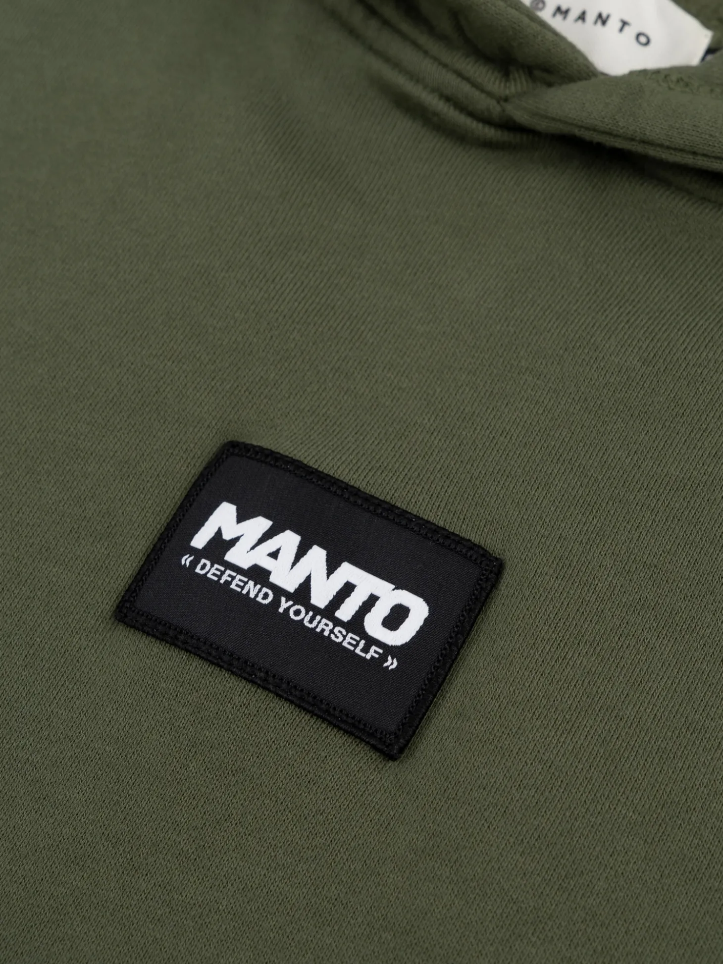 MANTO hoodie LABEL 25 OVERSIZE khaki