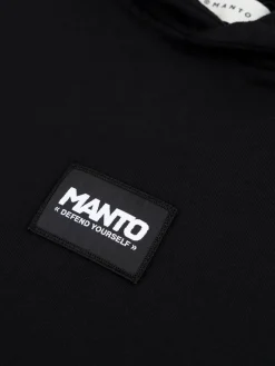 MANTO hoodie LABEL 25 OVERSIZE schwarz