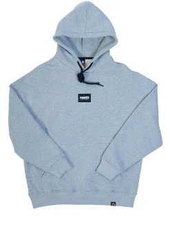 MANTO hoodie LABEL OVERSIZE heather gray