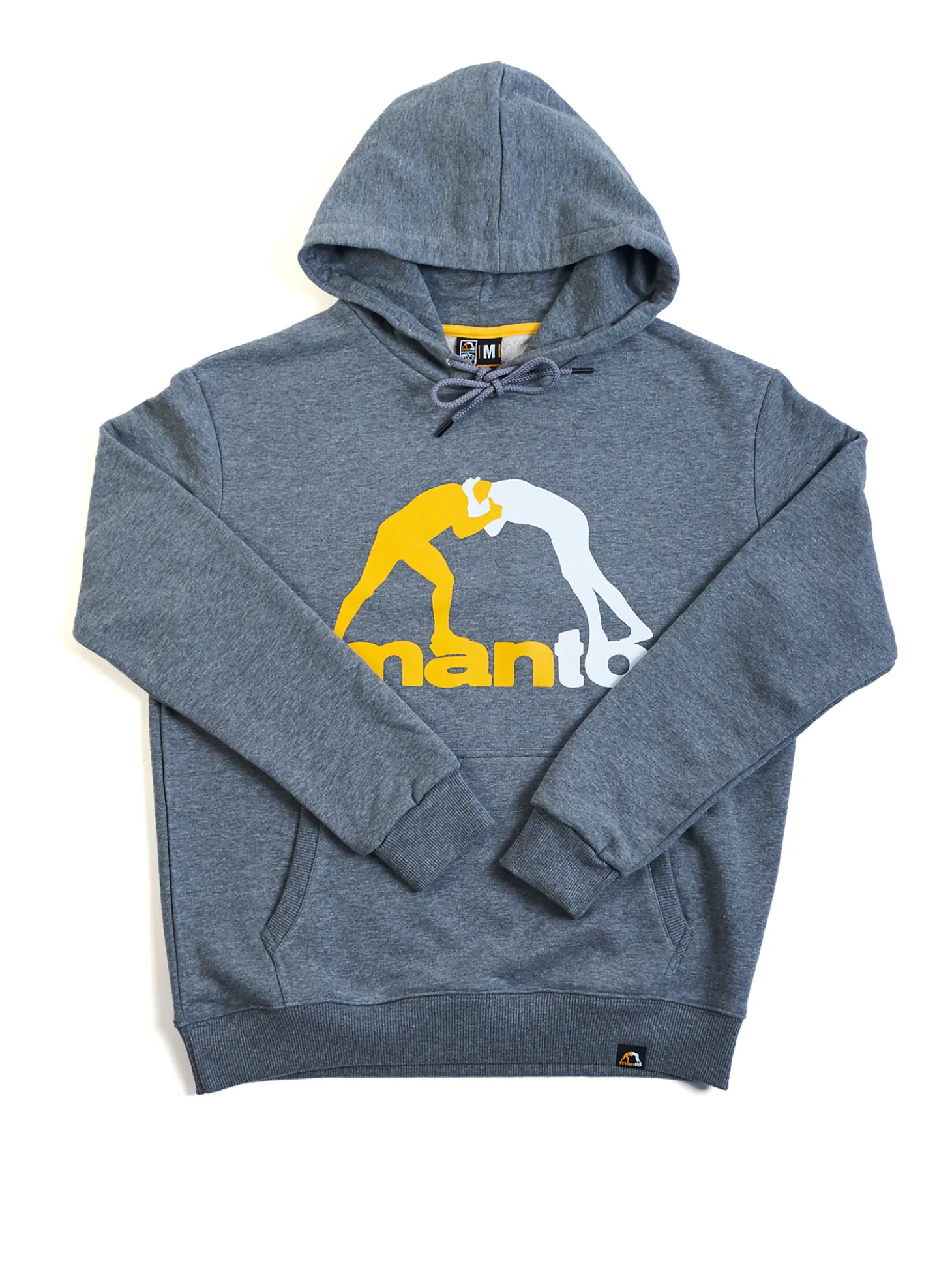 MANTO hoodie LOGO 2.0 grau