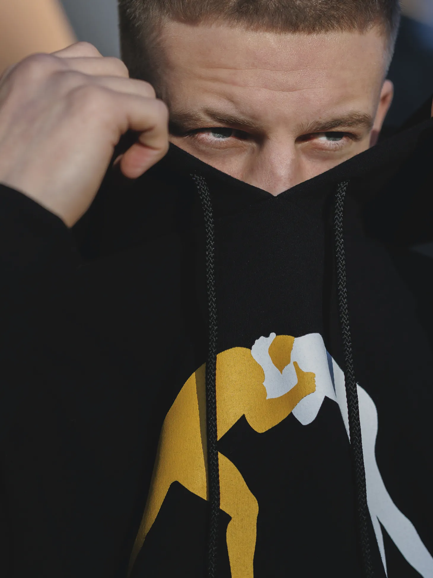 MANTO hoodie LOGO 2.0 schwarz