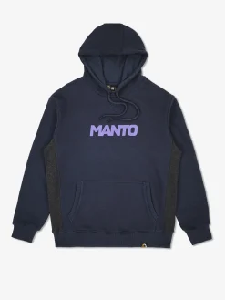 MANTO hoodie PARIS 4 marine blau