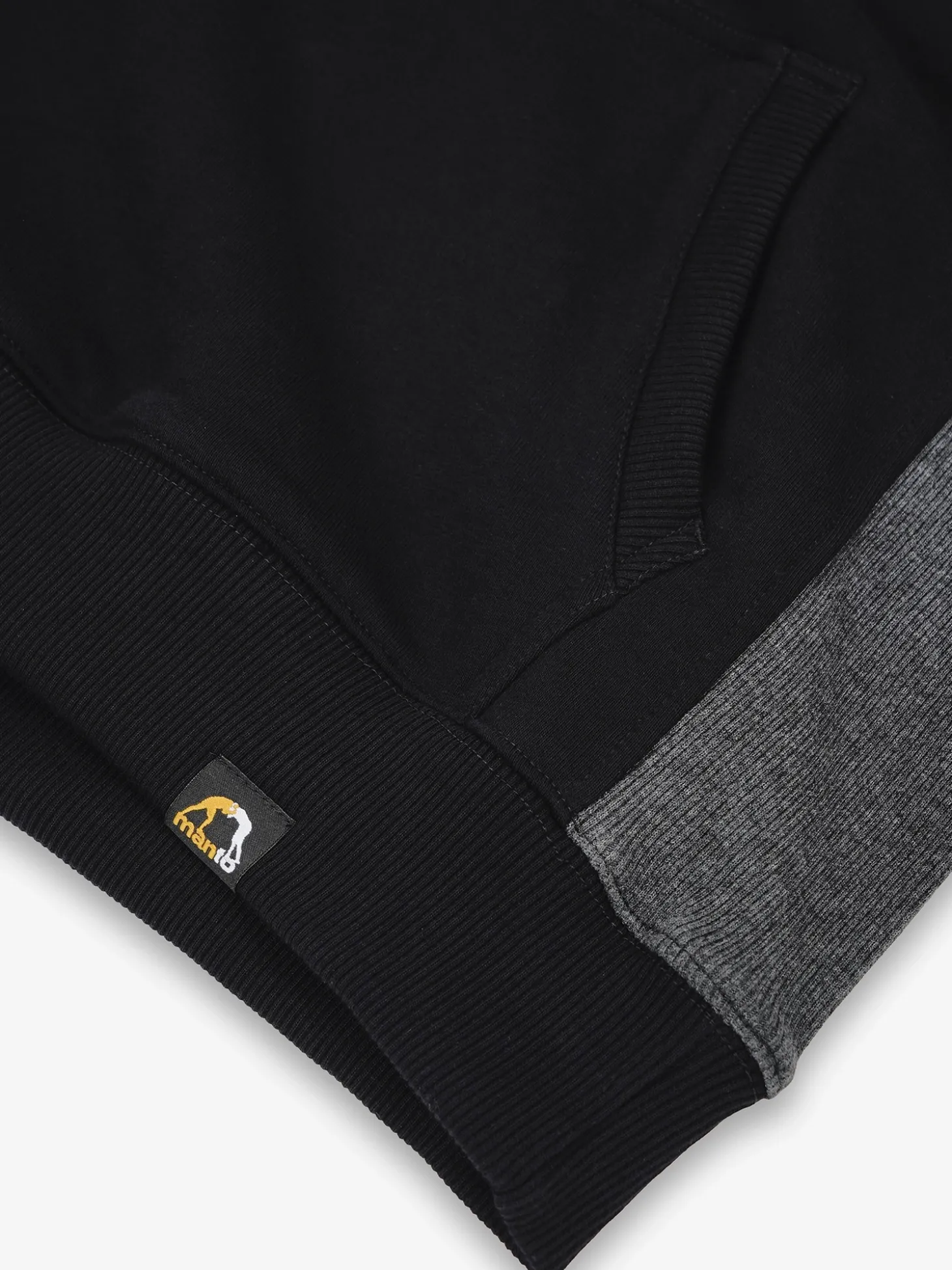 MANTO hoodie PARIS 4 schwarz