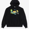 MANTO hoodie REFLECTION OVERSIZE schwarz
