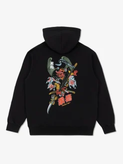 MANTO hoodie TENGU schwarz