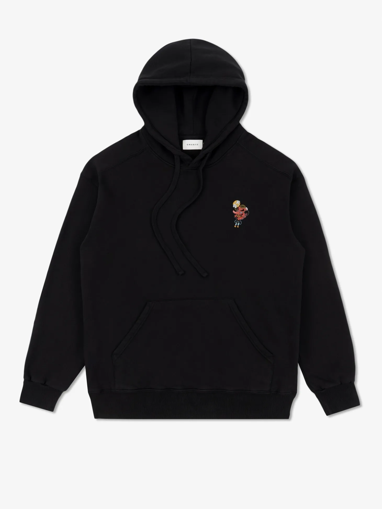 MANTO hoodie TENGU schwarz