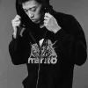 MANTO hoodie TREASURE ZONE schwarz