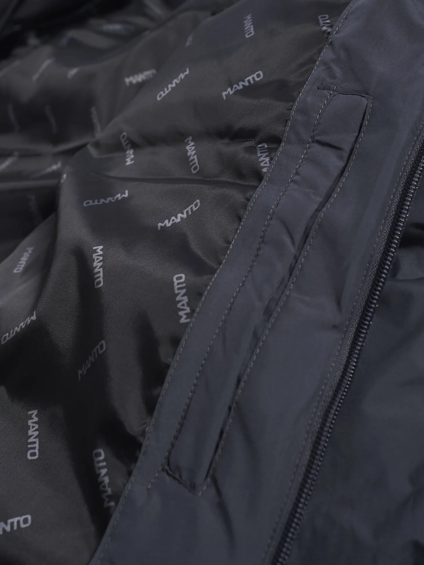 MANTO jacket SOCIETY marine graphit