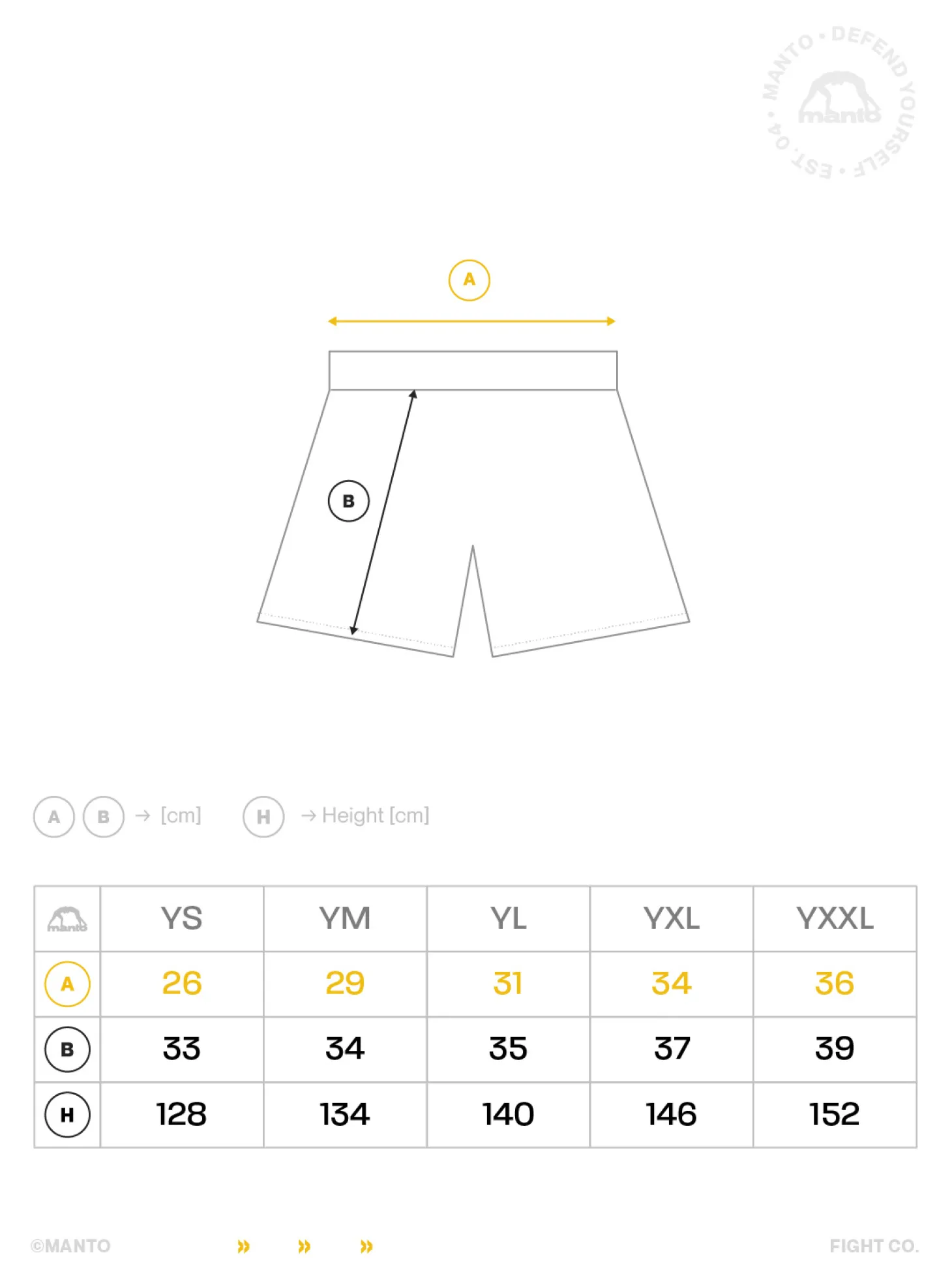MANTO kids fight shorts DOGS