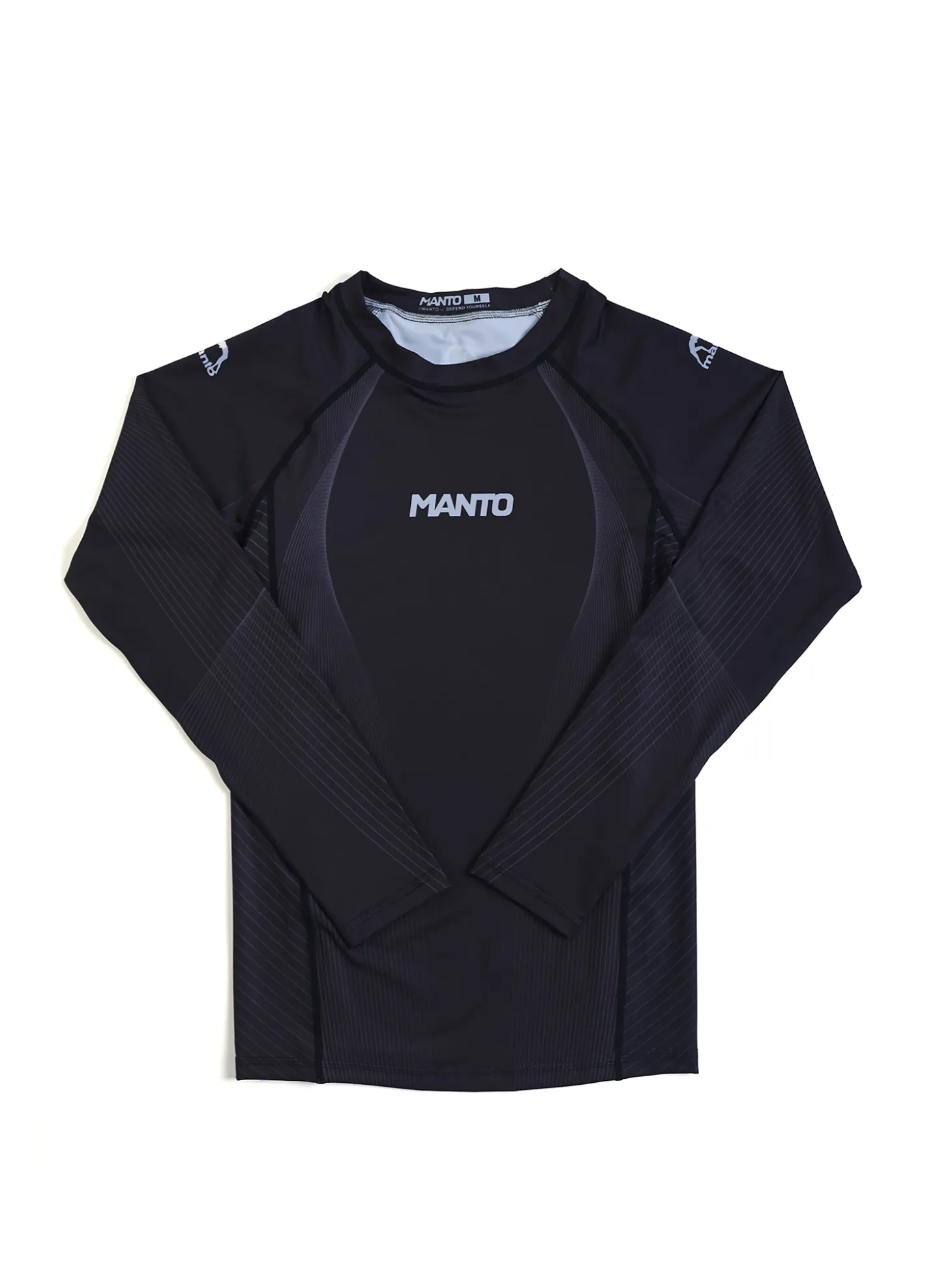 MANTO longarm rashguard FLOW schwarz