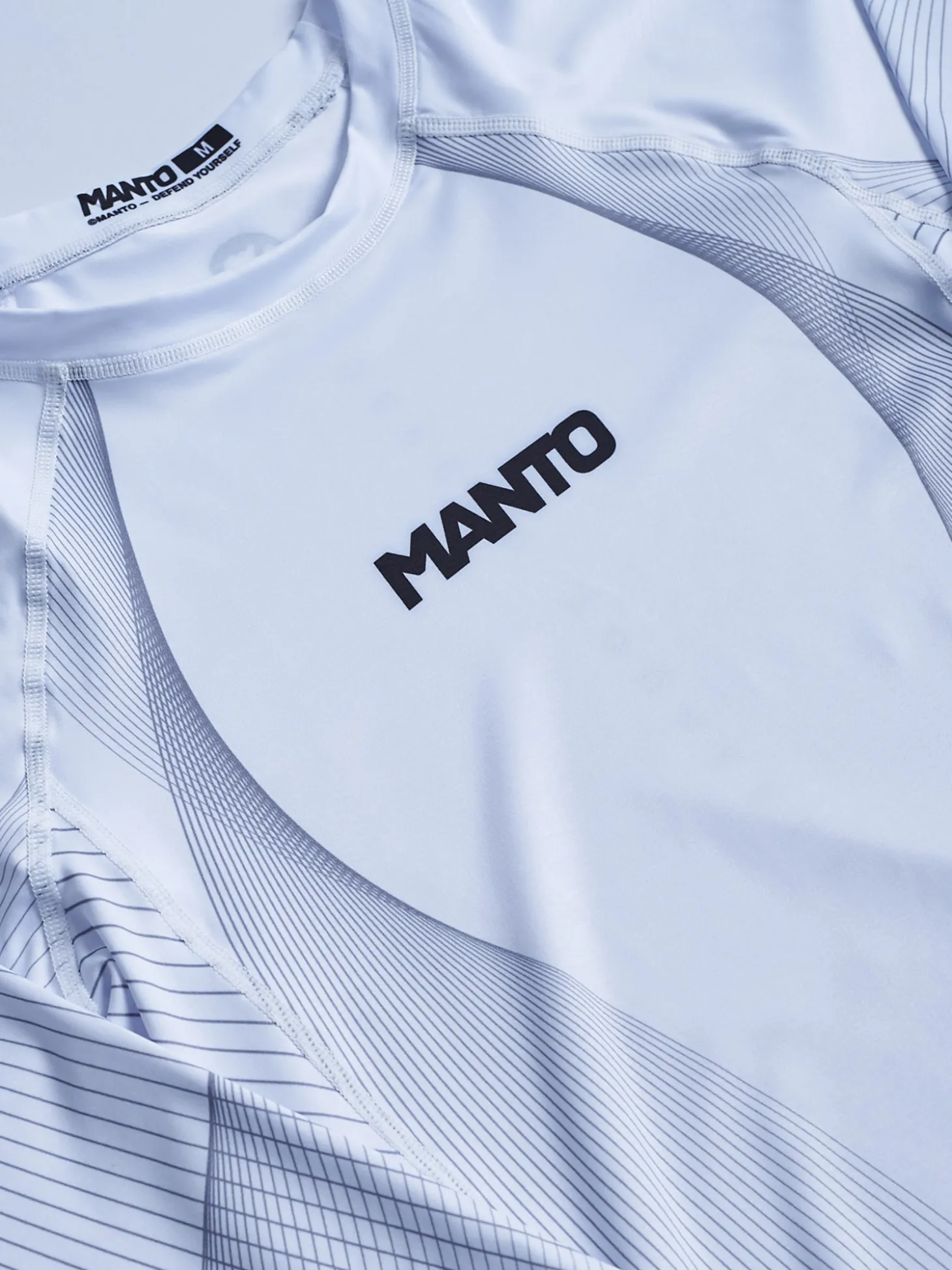 MANTO longarm rashguard FLOW weiss