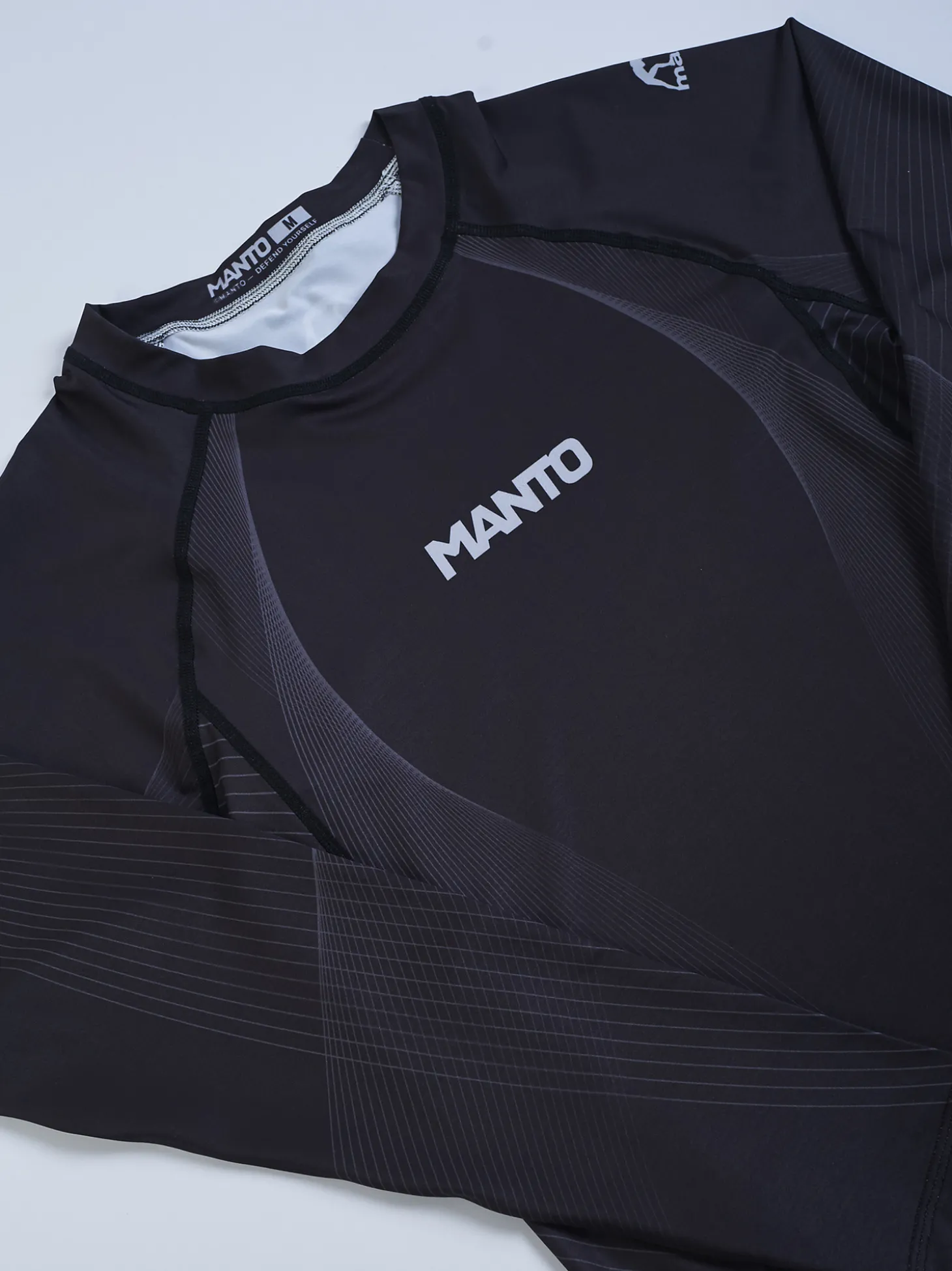 MANTO longarm rashguard FLOW schwarz