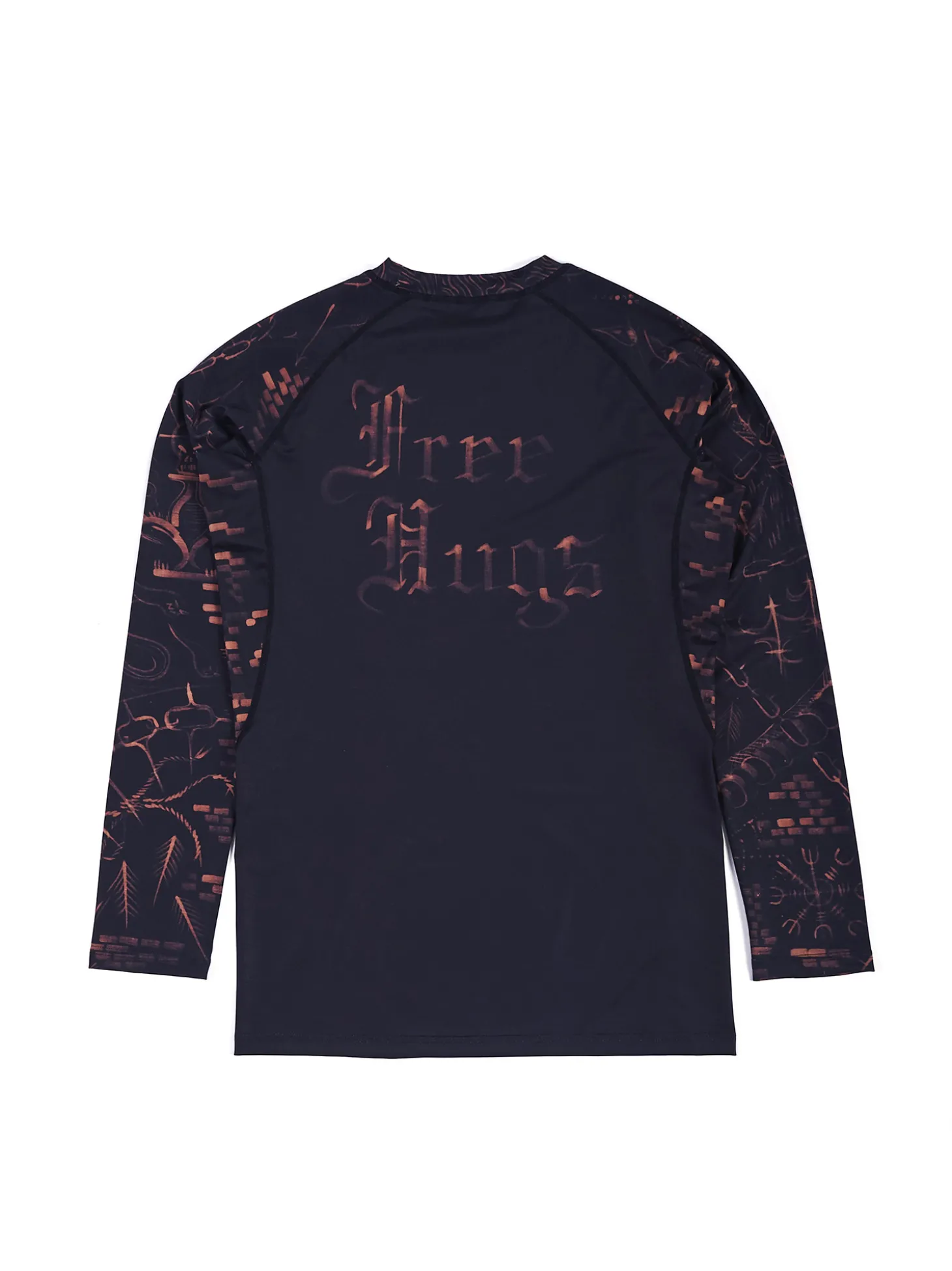 MANTO longarm rashguard FREE HUGS