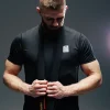 MANTO performance t-shirt PULSE schwarz