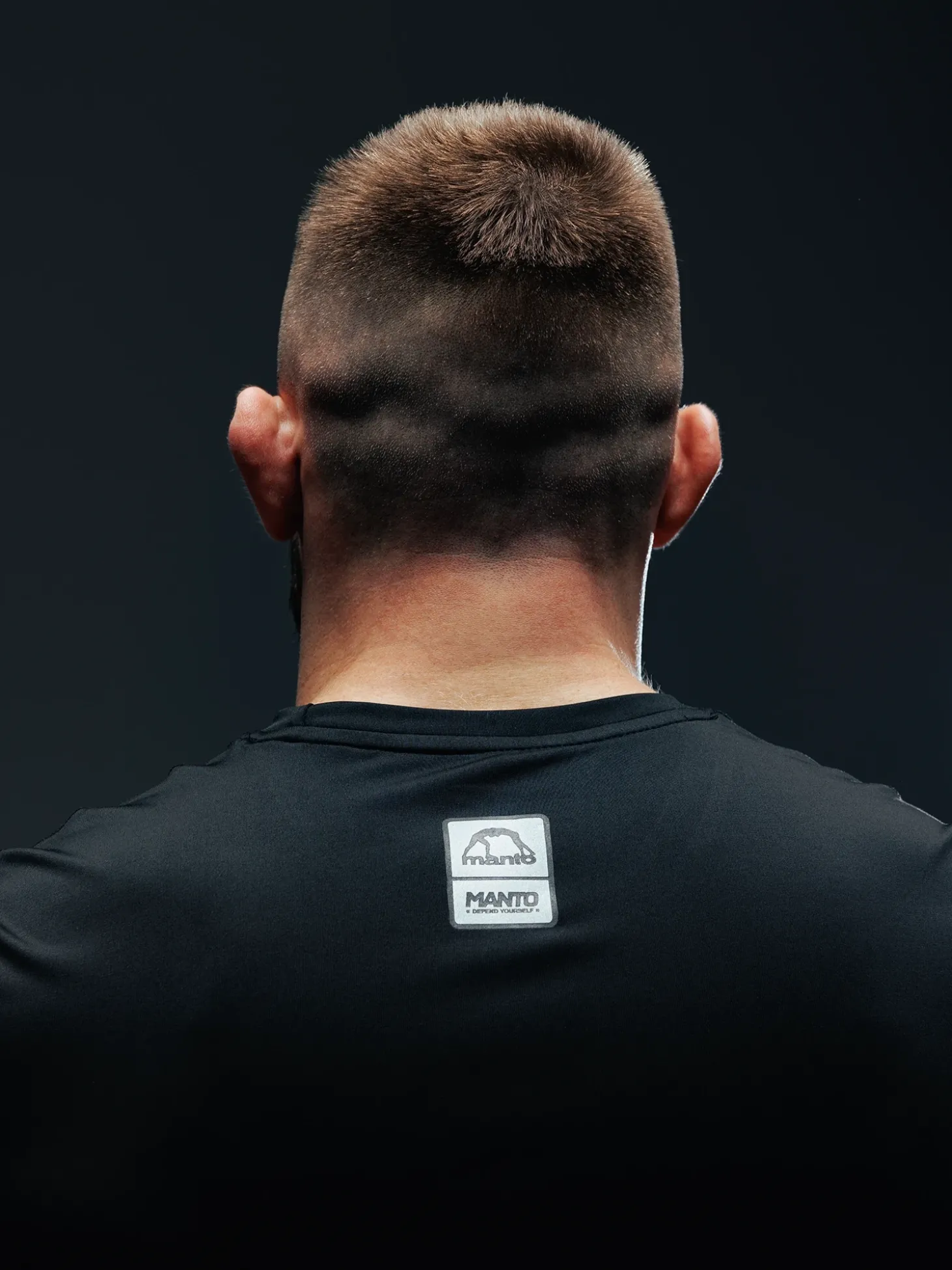 MANTO performance t-shirt PULSE schwarz