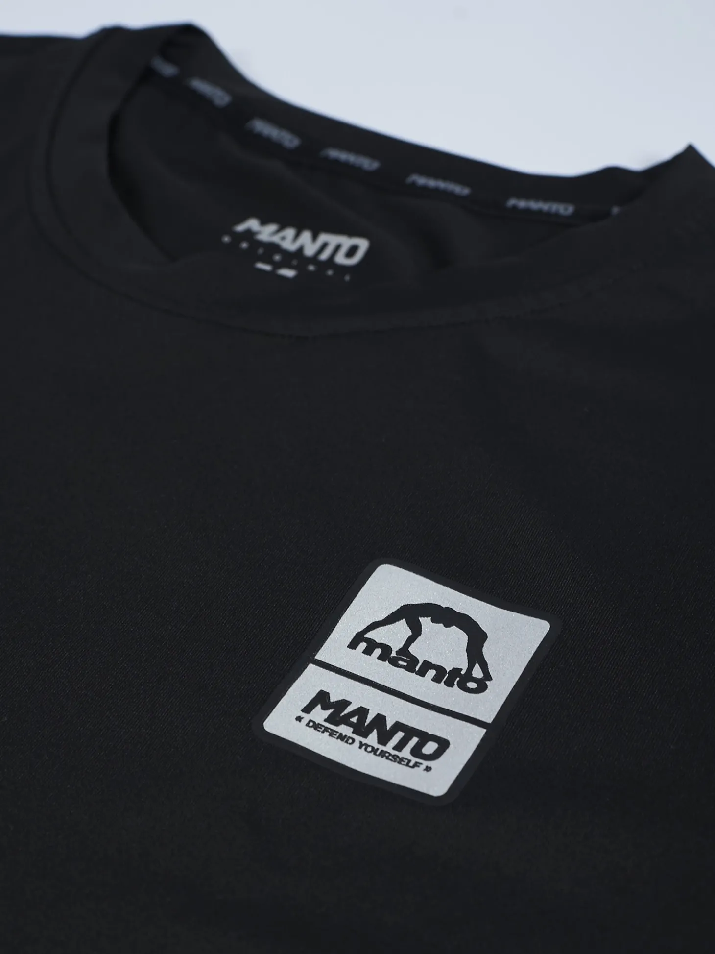 MANTO performance t-shirt PULSE schwarz