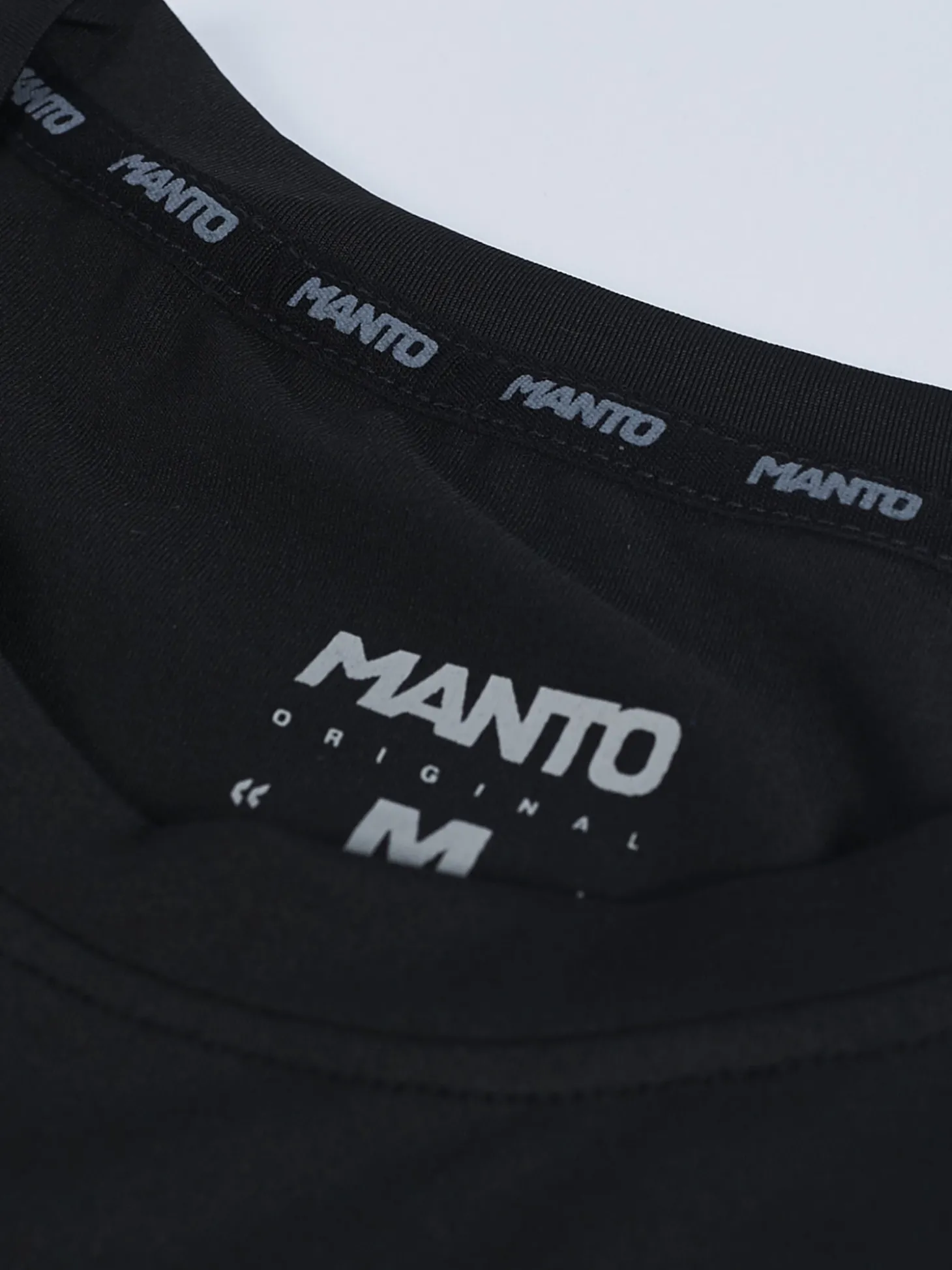 MANTO performance t-shirt PULSE schwarz