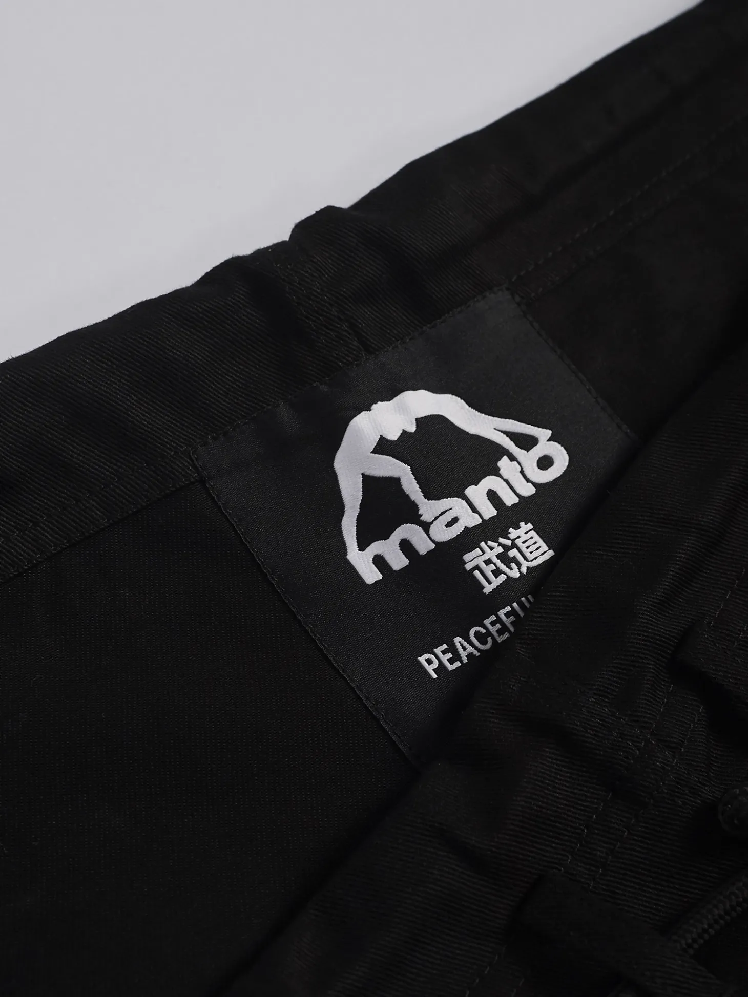 MANTO "SOCIETY" BJJ GI schwarz