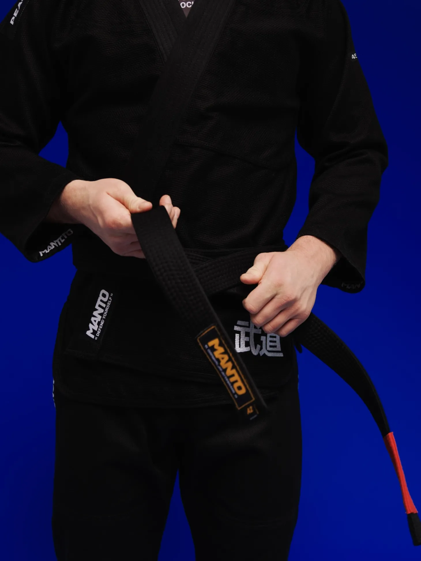 MANTO "SOCIETY" BJJ GI schwarz