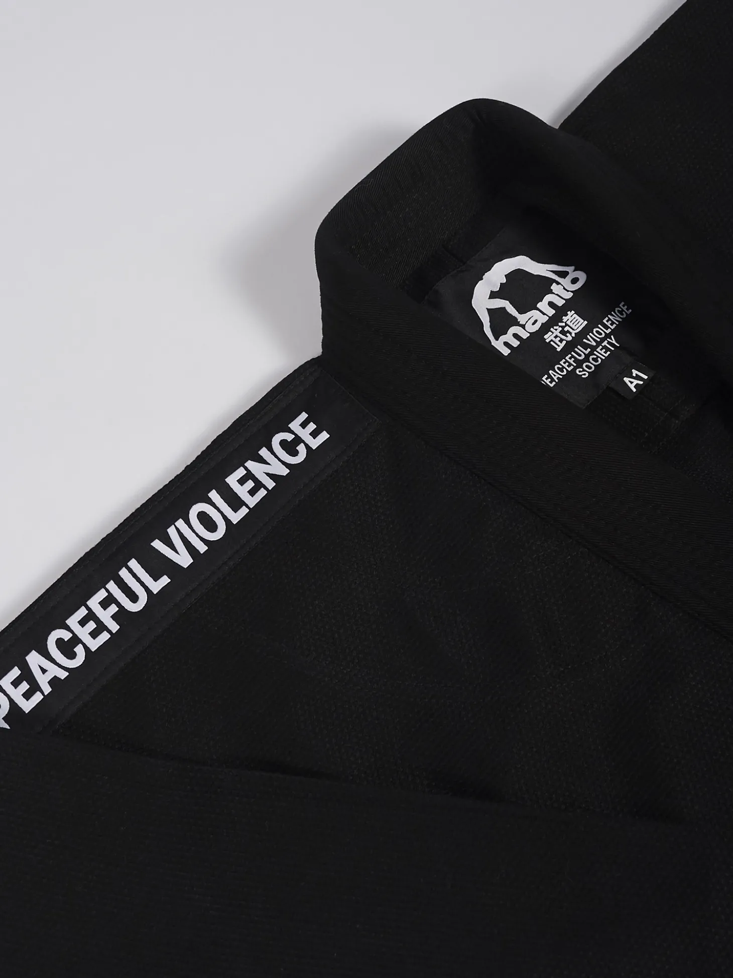 MANTO "SOCIETY" BJJ GI schwarz