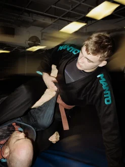 MANTO "X5" BJJ GI schwarz - türkis