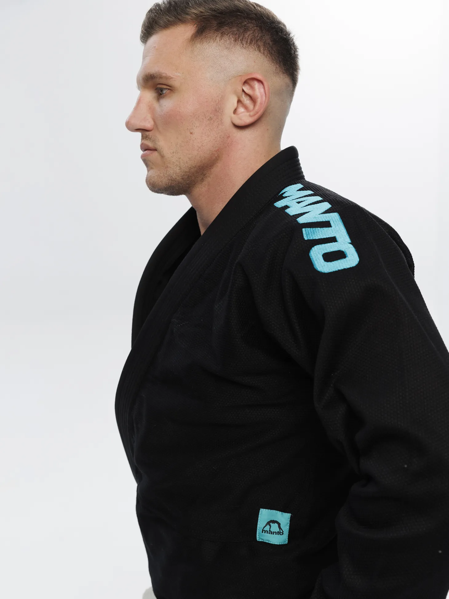 MANTO "X5" BJJ GI schwarz - türkis