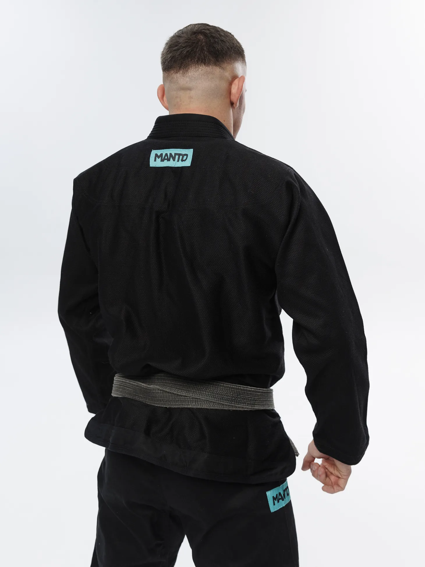 MANTO "X5" BJJ GI schwarz - türkis