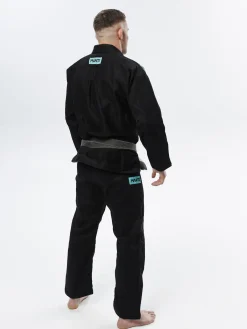 MANTO "X5" BJJ GI schwarz - türkis